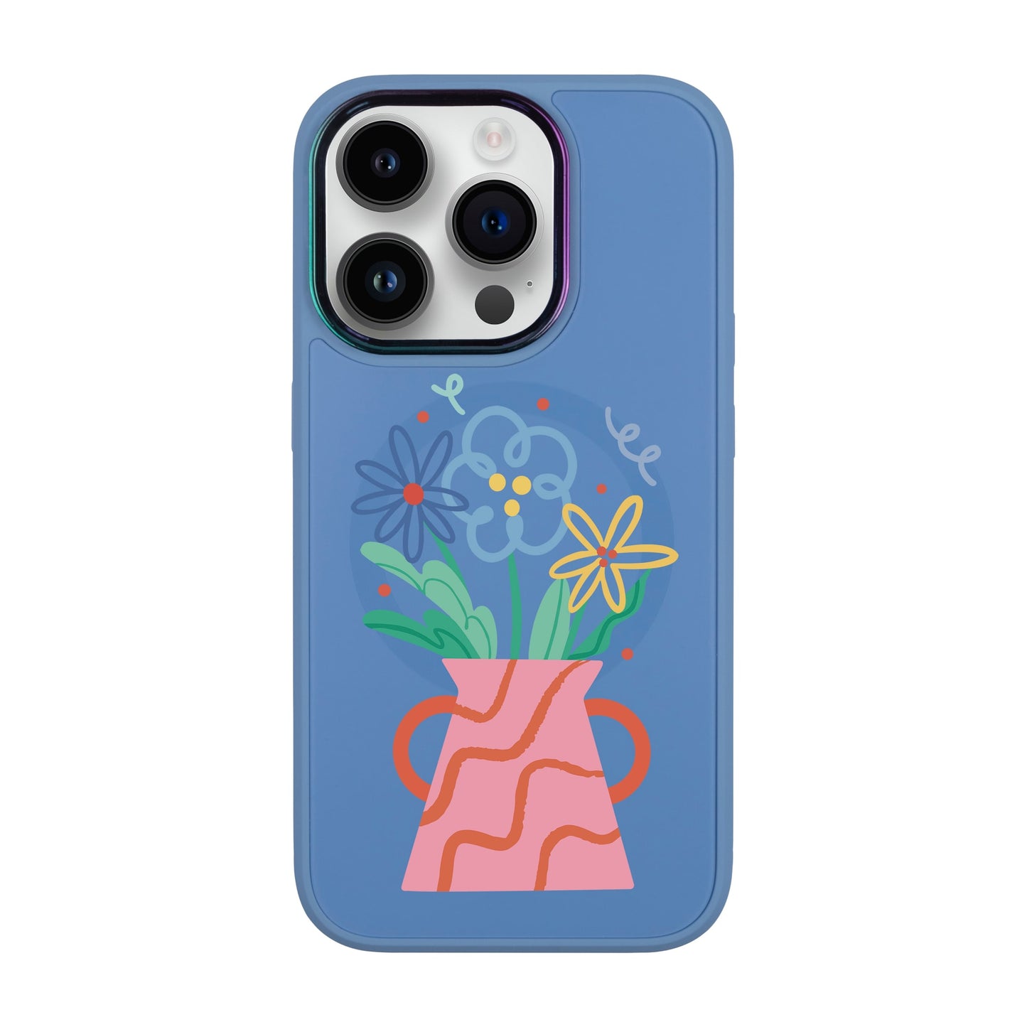 PINK VASE-iPhone 13 Pro Vigor Kılıf MagSafe Özellikli