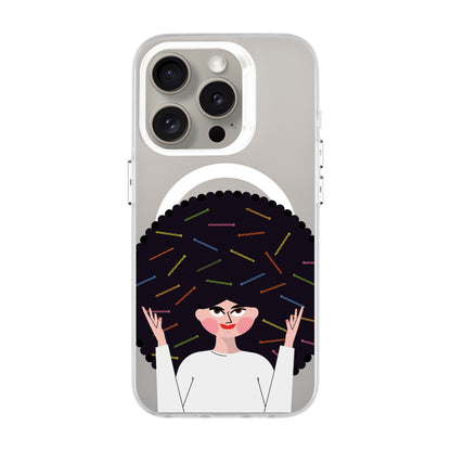 TANGLES OF HAPPINESS-Hold Kılıf MagSafe Özellikli - iPhone 15 Pro