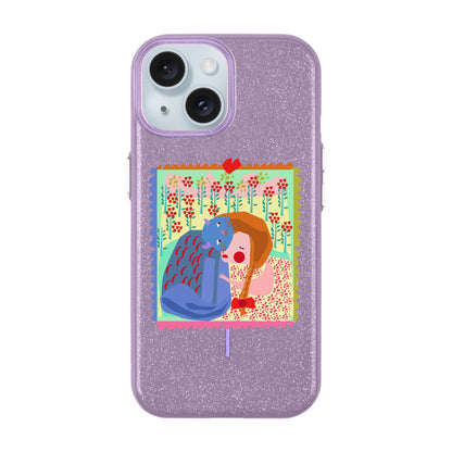 KEDİ POSTA PULU-Radiant Kılıf MagSafe Özellikli - iPhone 15