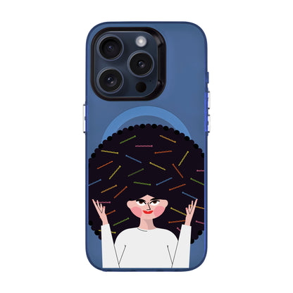 TANGLES OF HAPPINESS-Hold Kılıf MagSafe Özellikli - iPhone 15 Pro