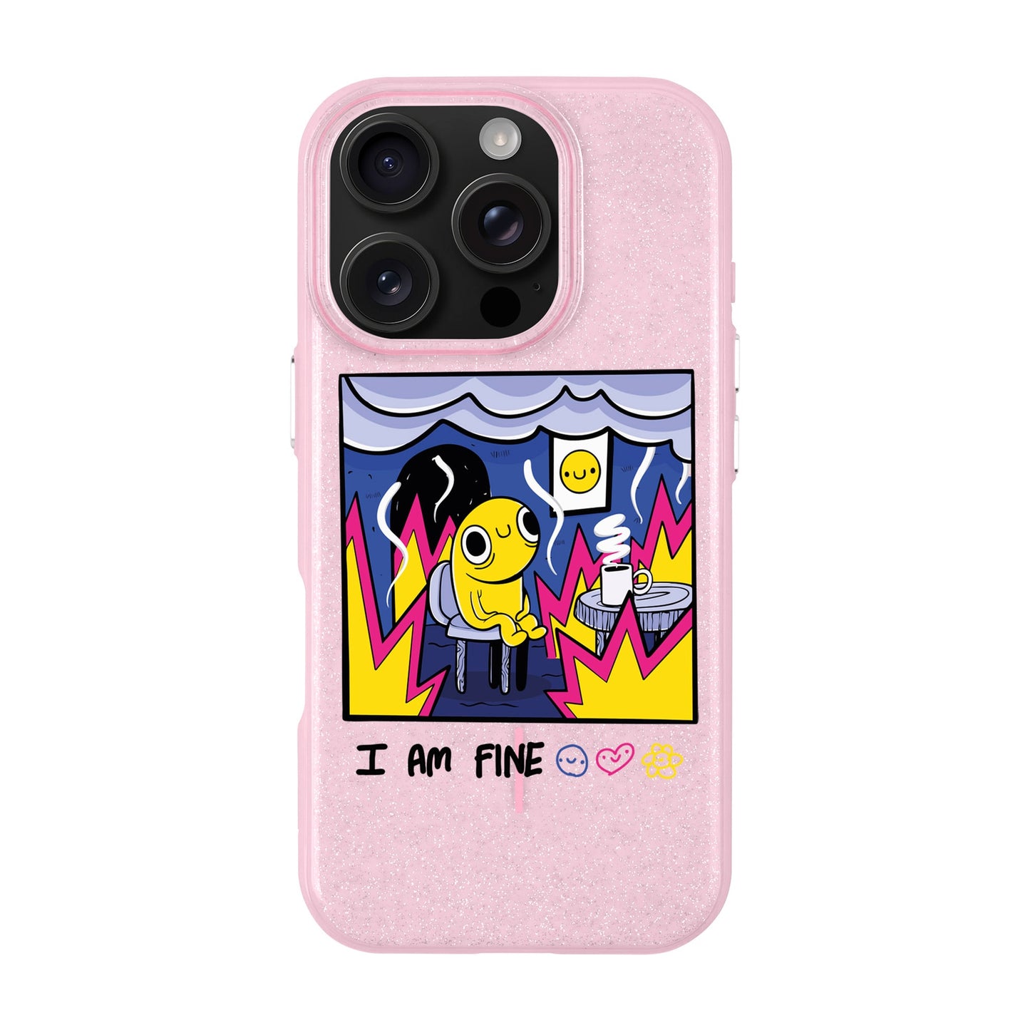 I AM FINE-iPhone 16 Pro Radiant Kılıf MagSafe Özellikli