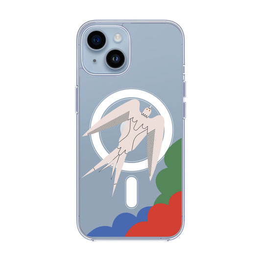 L’OISEAU LIBRE-iPhone 14 Solid Kılıf MagSafe Özellikli