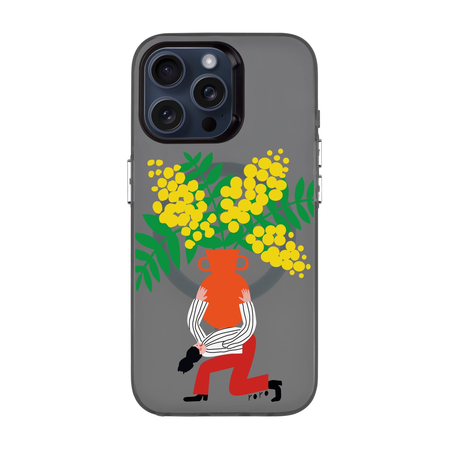 VASE-iPhone 15 Pro Max Hold Kılıf MagSafe Özellikli