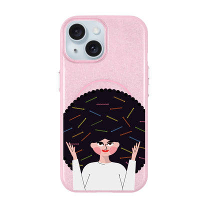 TANGLES OF HAPPINESS-Radiant Kılıf MagSafe Özellikli - iPhone 13