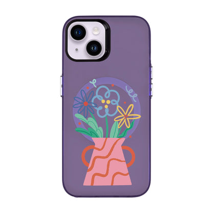 PINK VASE-iPhone 14 Hold Kılıf MagSafe Özellikli