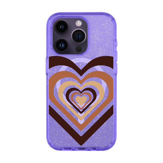 HEART-iPhone 14 Pro Shiny Kılıf MagSafe Özellikli