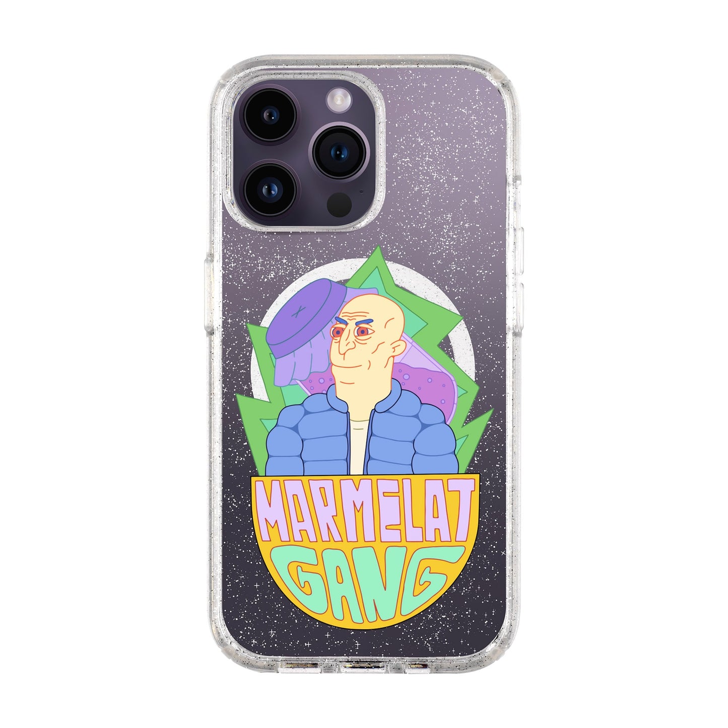 MARMELAT GANG-iPhone 14 Pro Max Shiny Kılıf MagSafe Özellikli