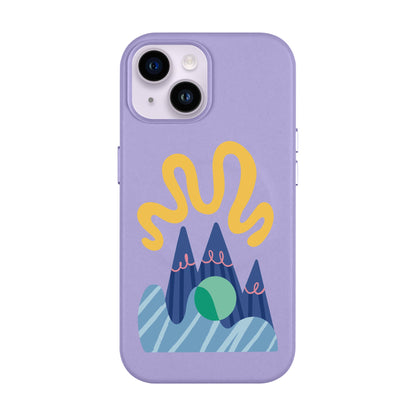 MOUNTAIN-Leather Kılıf MagSafe Özellikli - iPhone 13