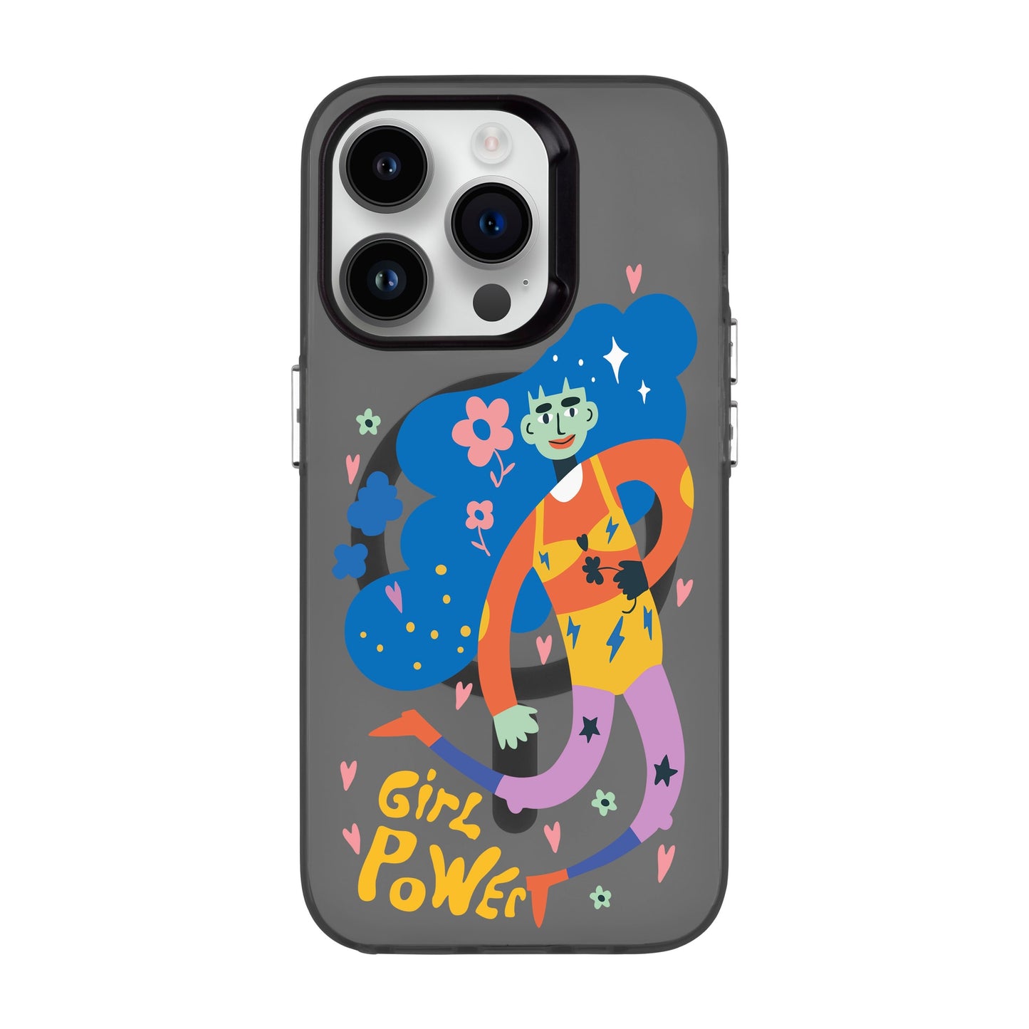 GIRL POWER-iPhone 14 Pro Hold Kılıf MagSafe Özellikli