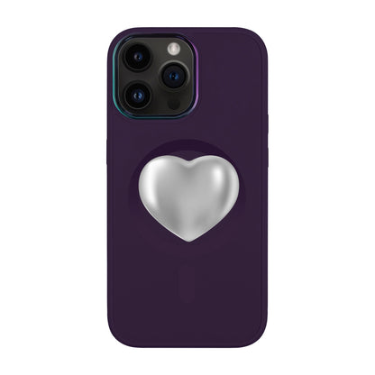 SILVER HEART-iPhone 14 Pro Max Vigor Kılıf MagSafe Özellikli