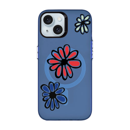 FLORIST-iPhone 15 Hold Kılıf MagSafe Özellikli