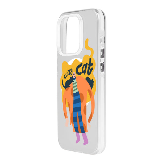 CRAZY CAT-iPhone 15 Plus Hold Kılıf MagSafe Özellikli