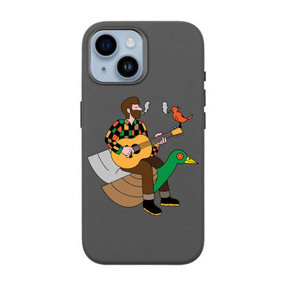 BIRDS OF A FEATHER-iPhone 13 Leather Premium Kılıf MagSafe Özellikli