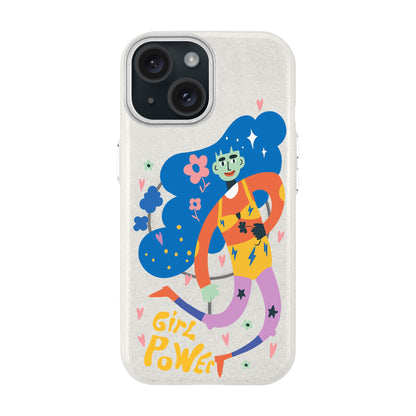 GIRL POWER-iPhone 15 Plus Radiant Kılıf MagSafe Özellikli