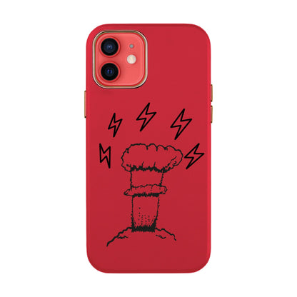 VOLCANIC-iPhone 12 Mini Leather Kılıf