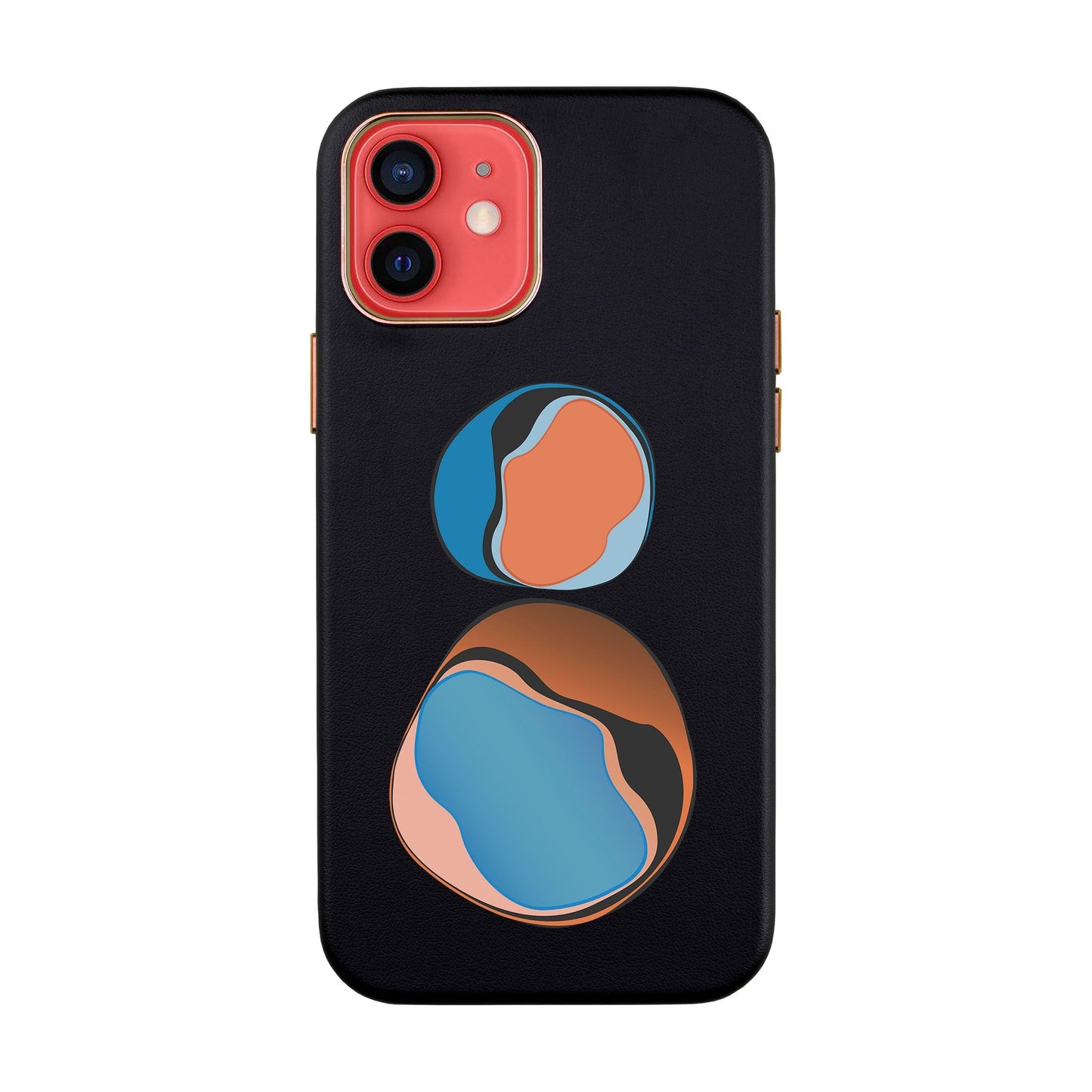 LOOKING FOR GEMS-iPhone 12 Mini Leather Kılıf