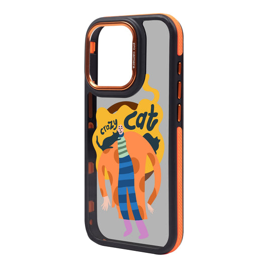 CRAZY CAT-iPhone 11 Dark Kılıf MagSafe Özellikli