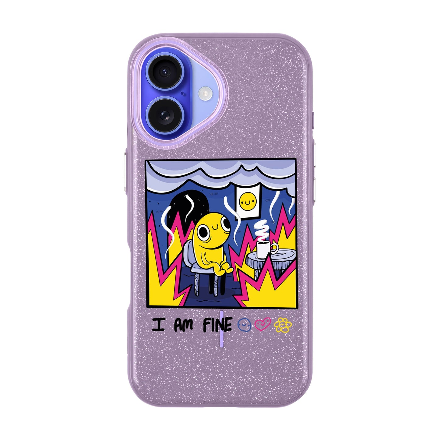 I AM FINE-iPhone 16 Radiant Kılıf MagSafe Özellikli