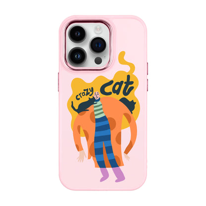 CRAZY CAT-iPhone 14 Pro Proof Kılıf
