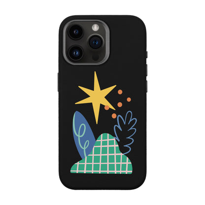 LITTLE NATURE-iPhone 14 Pro Max Leather Premium Kılıf MagSafe Özellikli