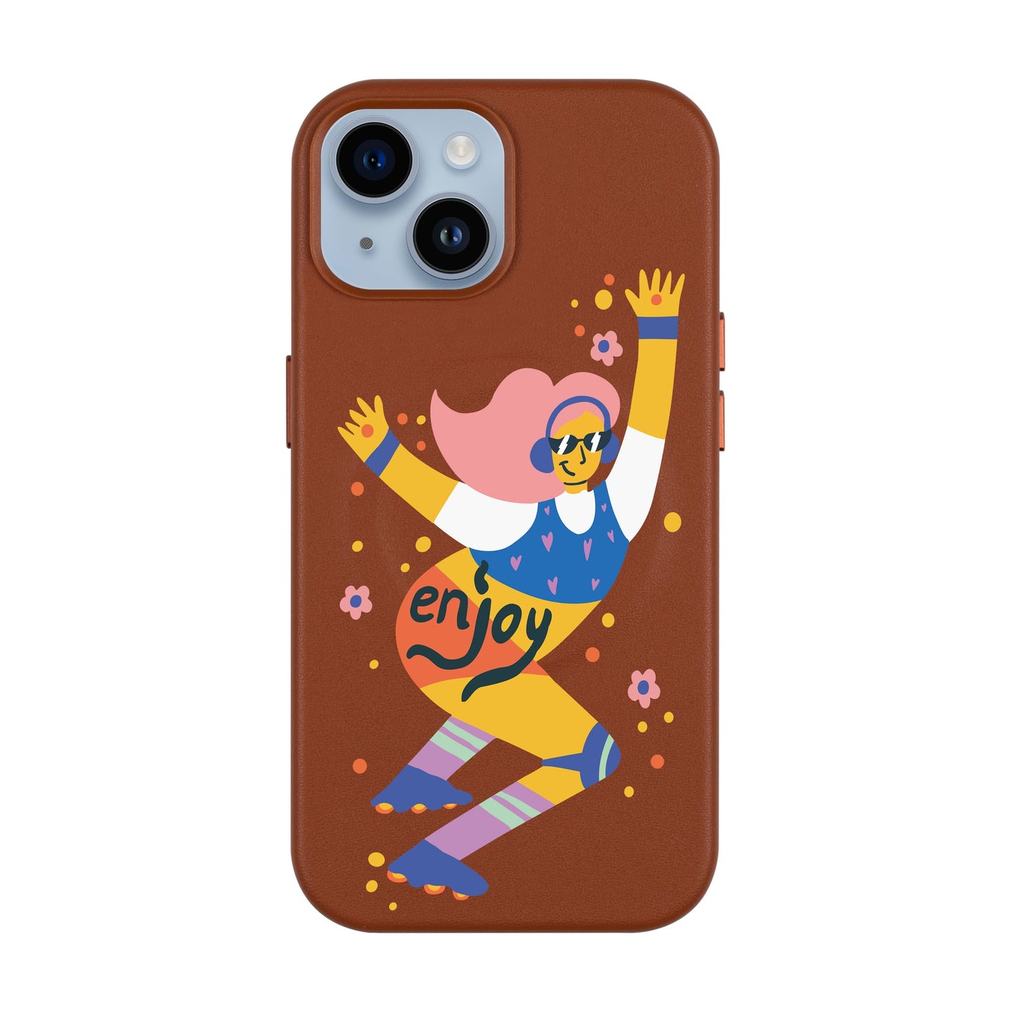 ENJOY-Leather Kılıf MagSafe Özellikli - iPhone 13