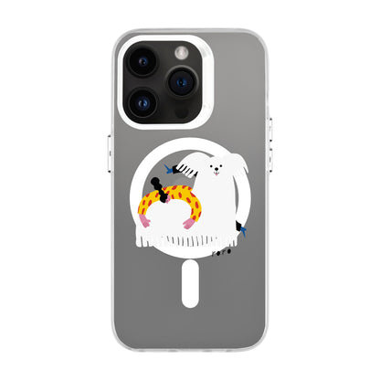 FANCY DOG-iPhone 14 Pro Hold Kılıf MagSafe Özellikli