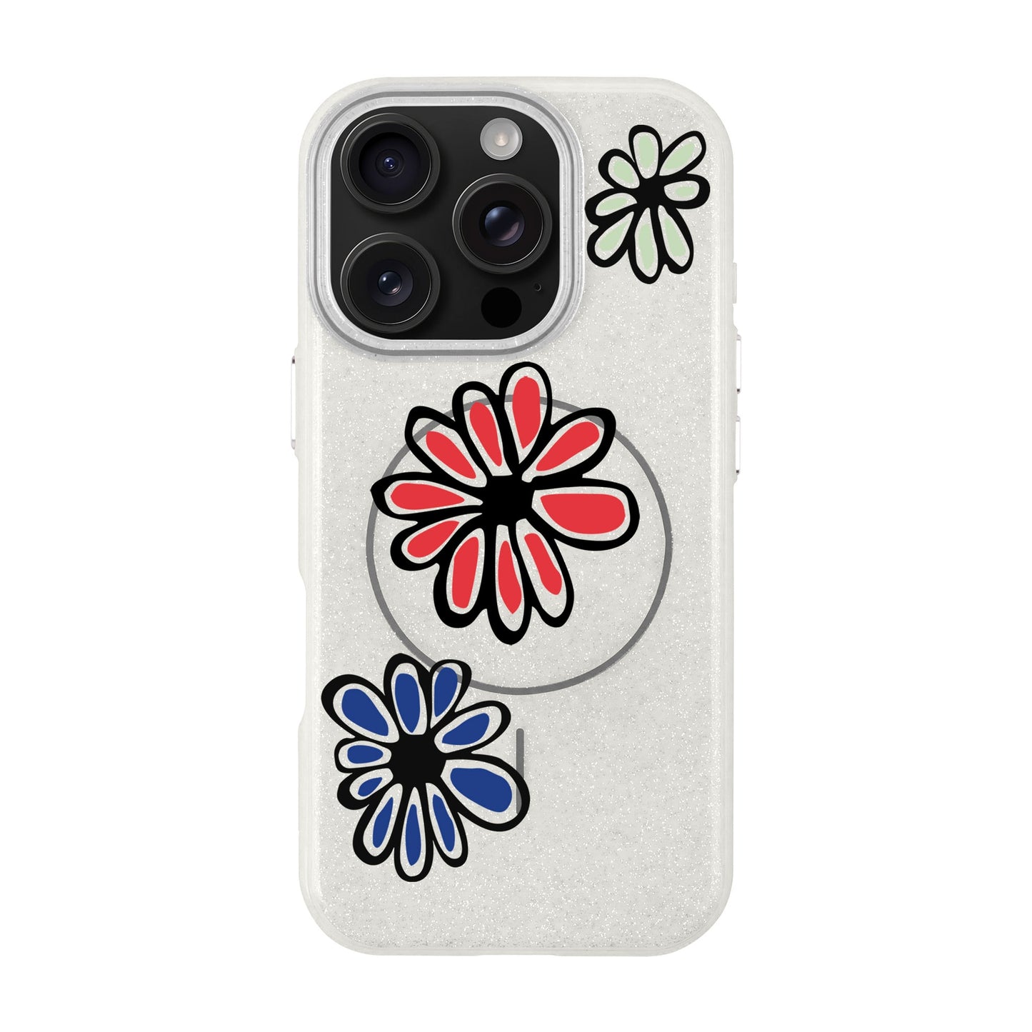 FLORIST-iPhone 16 Pro Radiant Kılıf MagSafe Özellikli