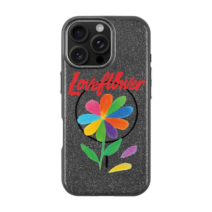 LOVE FLOWER-iPhone 16 Pro Max Radiant Kılıf MagSafe Özellikli