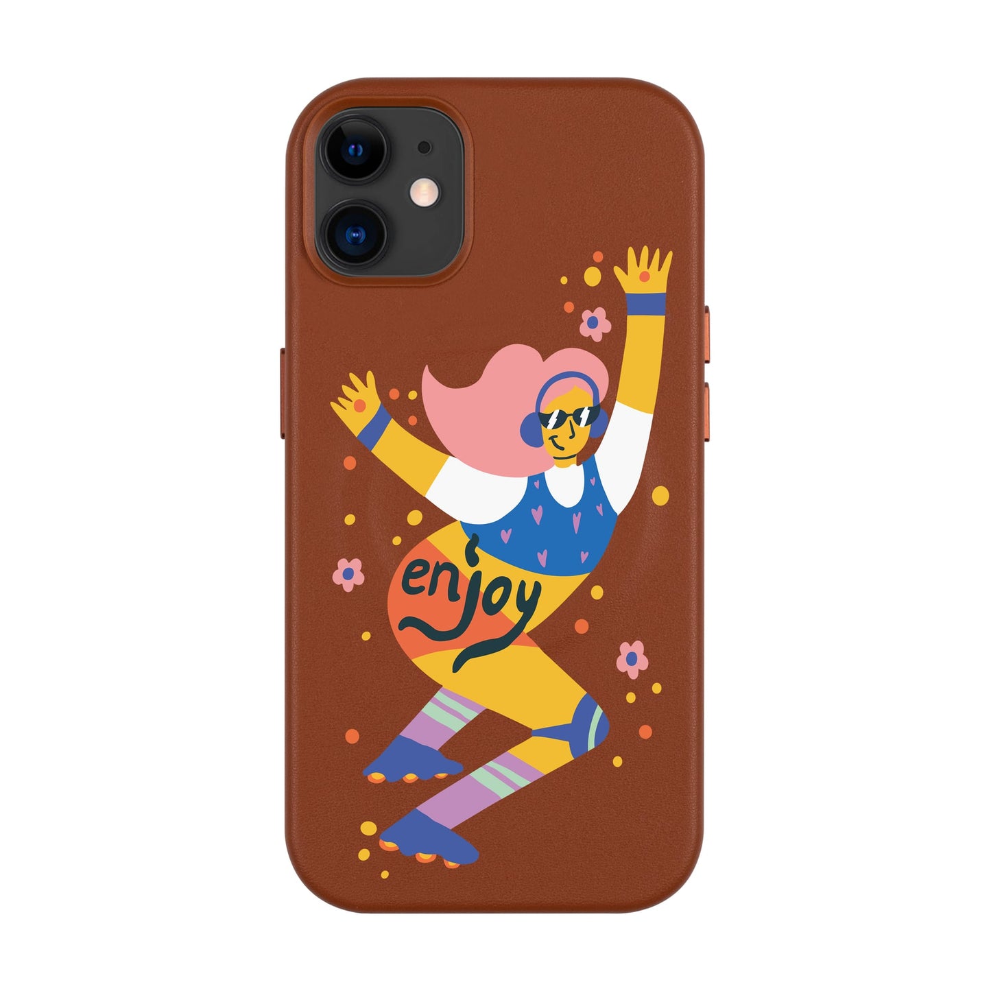 ENJOY-Leather Kılıf MagSafe Özellikli - iPhone 11