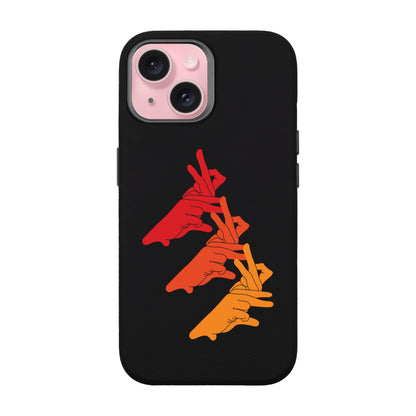 BUNNY MARCH-iPhone 15 Leather Premium Kılıf MagSafe Özellikli
