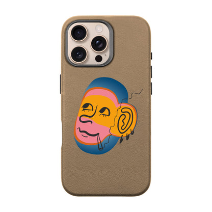 CLIMBING-iPhone 16 Pro Max Leather Premium Kılıf MagSafe Özellikli