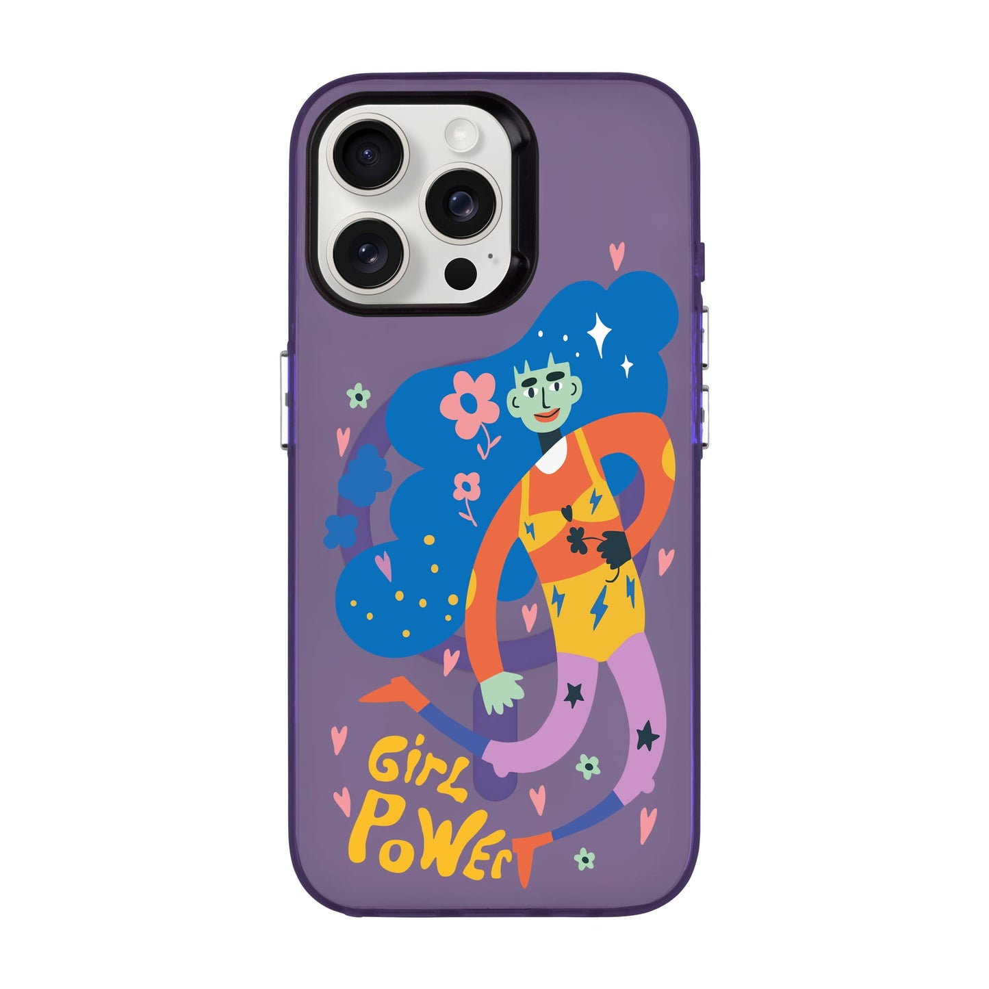 GIRL POWER-iPhone 15 Pro Max Hold Kılıf MagSafe Özellikli