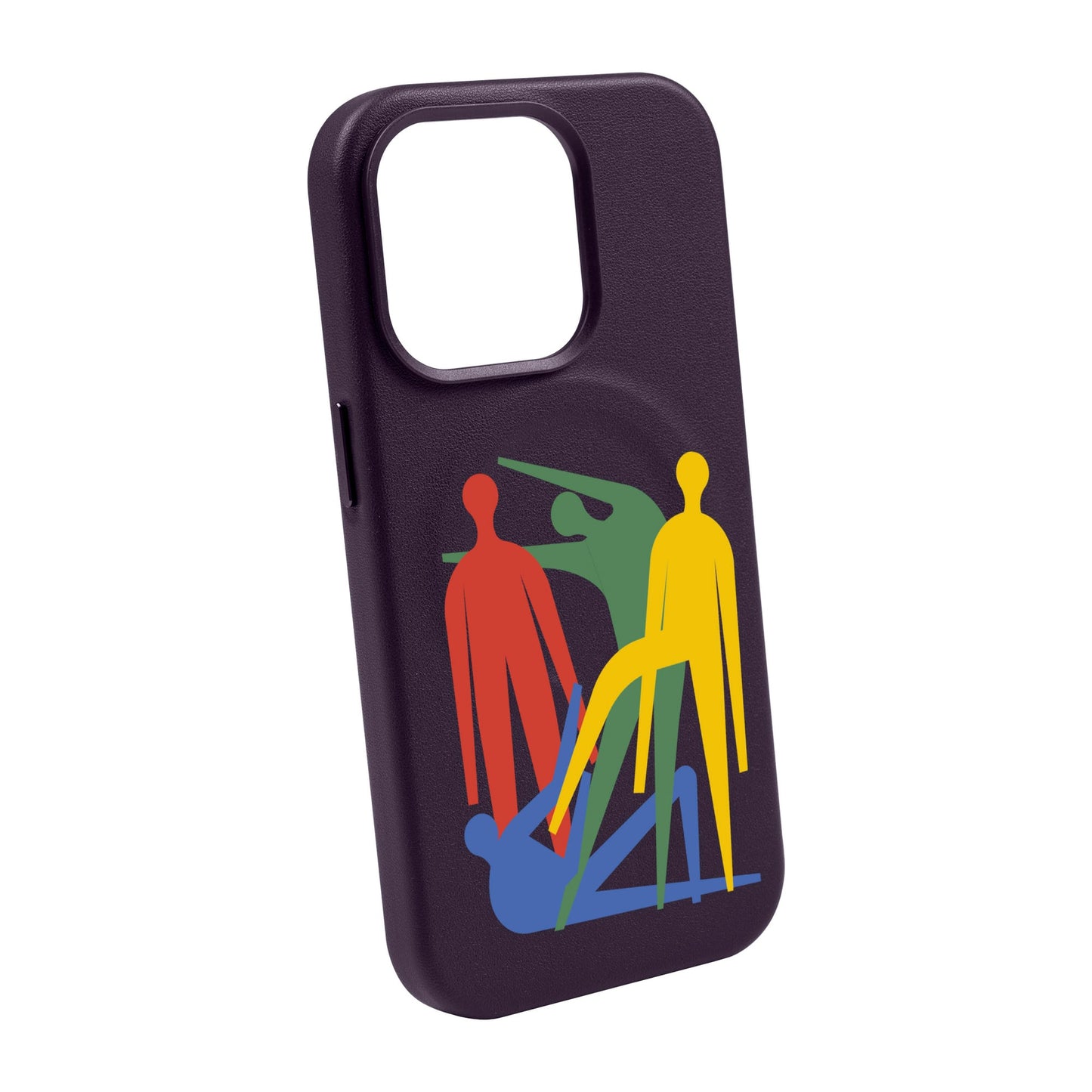 MANBOS-Leather Kılıf MagSafe Özellikli - iPhone 13