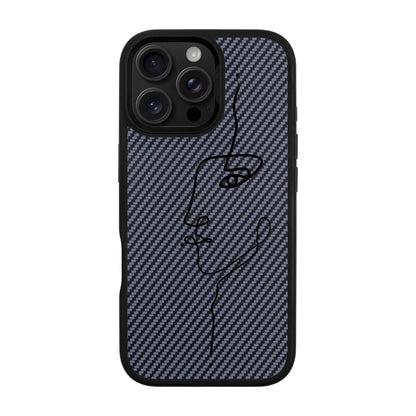 FACE-iPhone 16 Pro Max Plaid Kılıf MagSafe Özellikli
