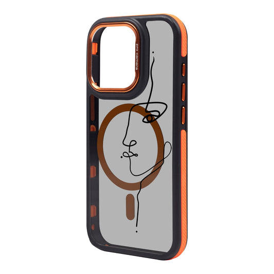 FACE-iPhone 15 Pro Max Dark Kılıf MagSafe Özellikli