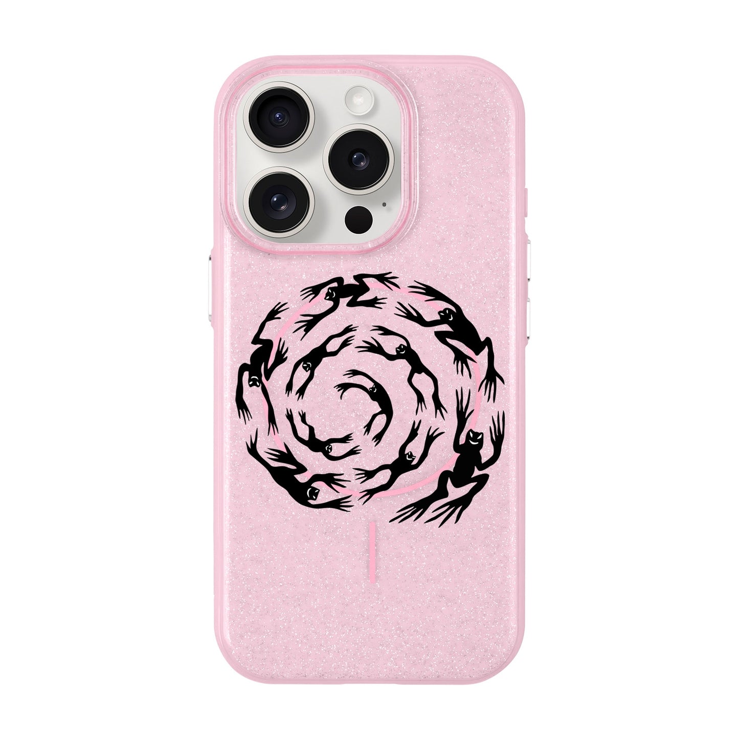 SWIRLING FROGS-Radiant Kılıf MagSafe Özellikli - iPhone 15 Pro