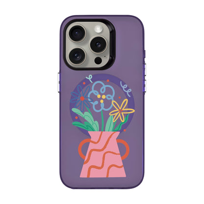 PINK VASE-iPhone 15 Pro Hold Kılıf MagSafe Özellikli