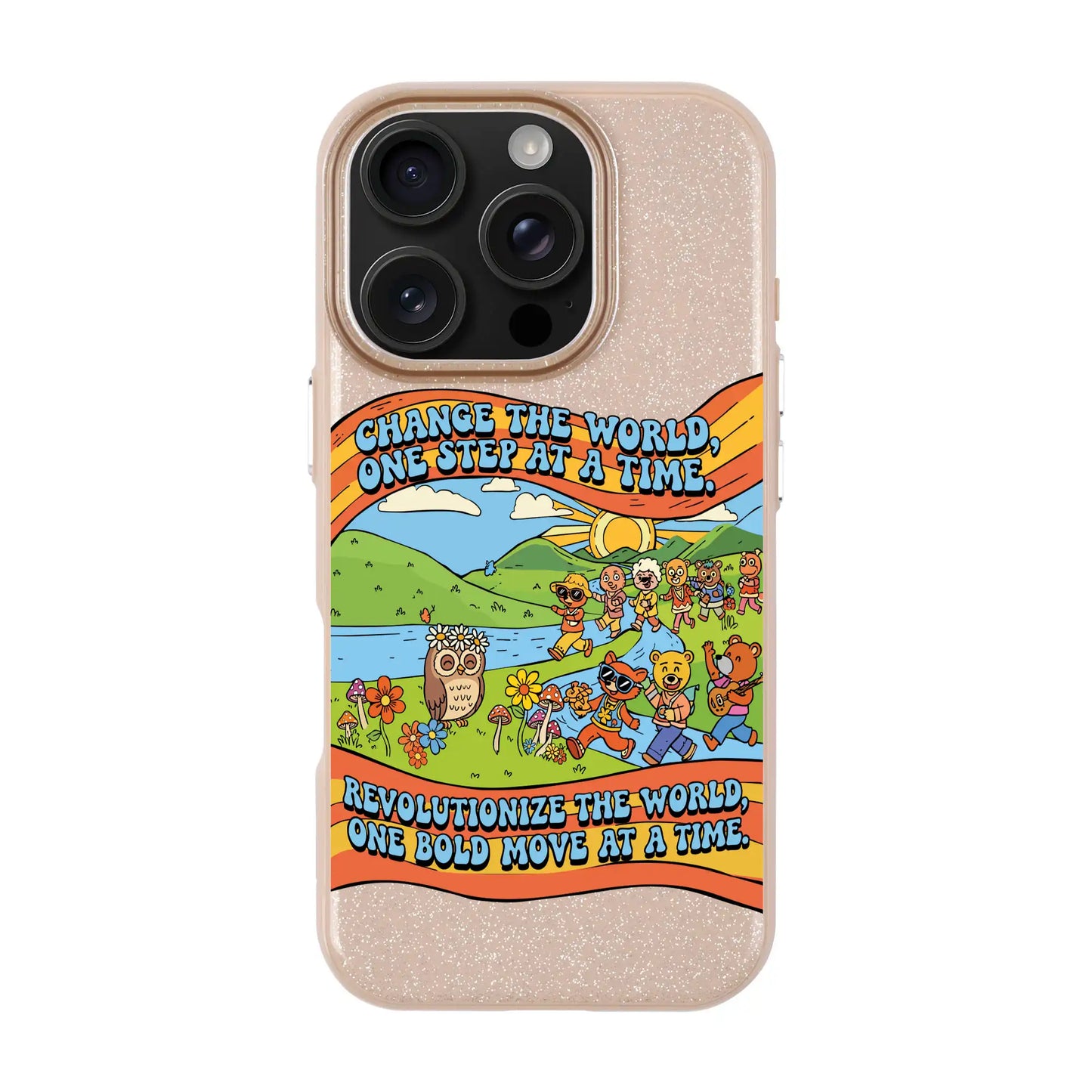CHANGE THE WORLD-iPhone 16 Pro Radiant Kılıf MagSafe Özellikli