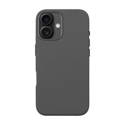 NEW-iPhone 16 Leather Premium Kılıf MagSafe Özellikli