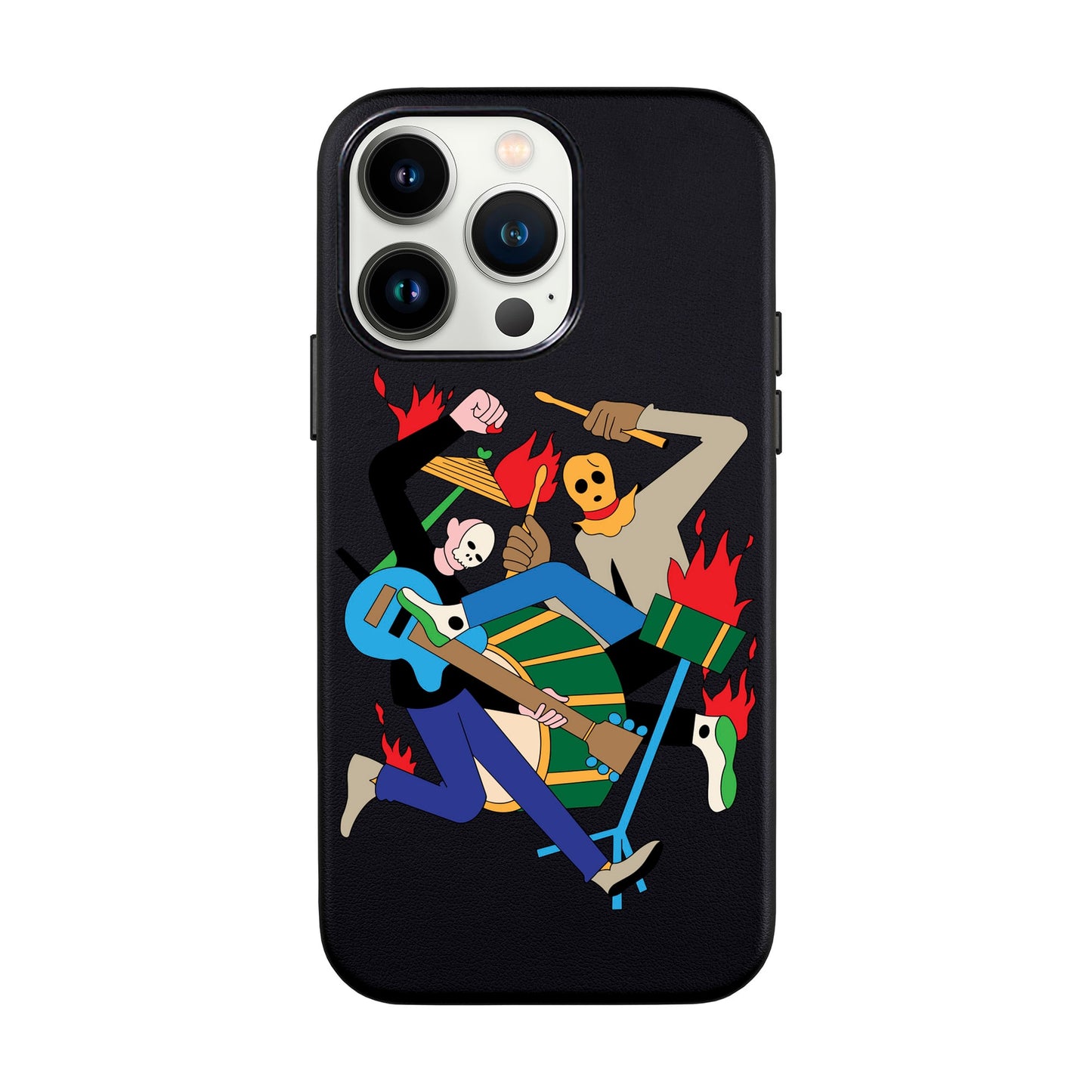 MONSTER MASH-iPhone 13 Pro Leather Kılıf