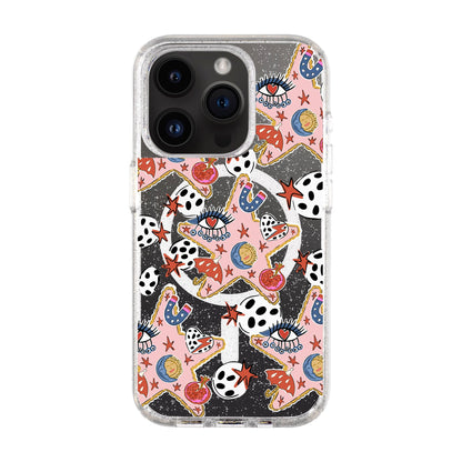 DURUSKO-iPhone 14 Pro Shiny Kılıf MagSafe Özellikli