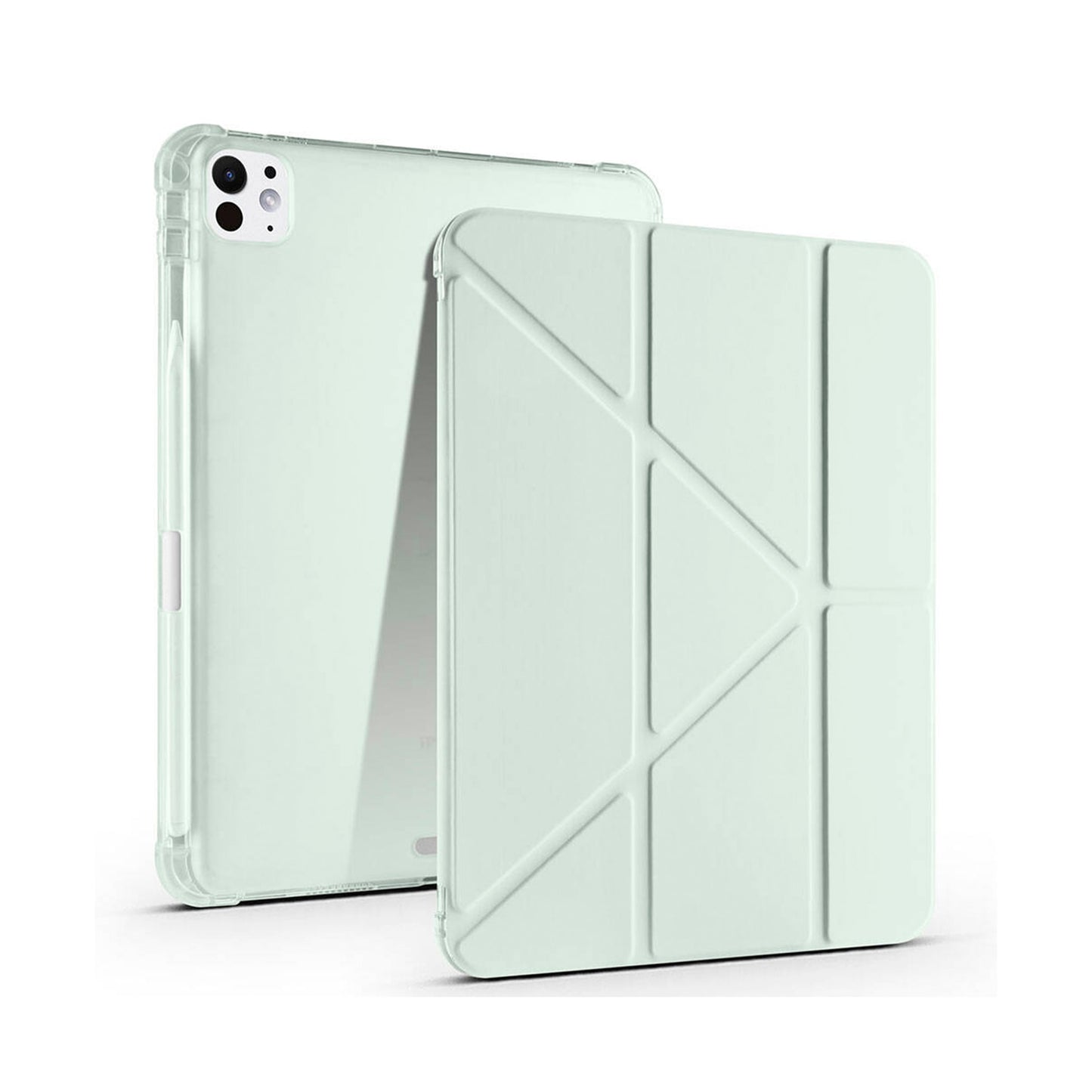 Apple iPad Pro 11 inç 2024-Trigon Folding Kalemlikli Standlı Kılıf