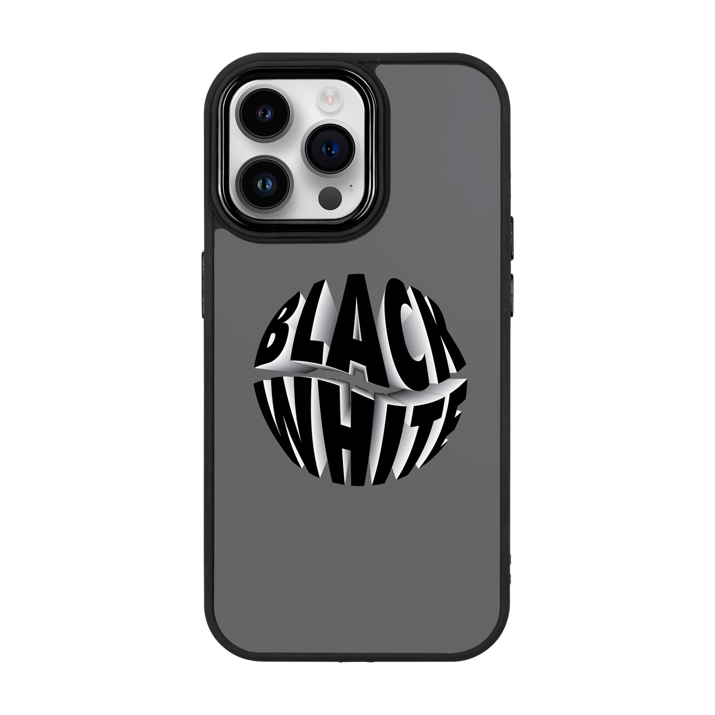 BLACK WHITE-iPhone 14 Pro Max Proof Kılıf