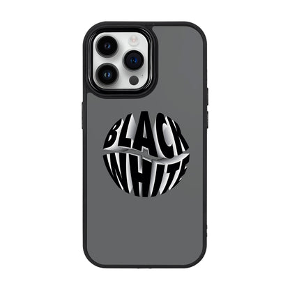 BLACK WHITE-iPhone 14 Pro Max Proof Kılıf