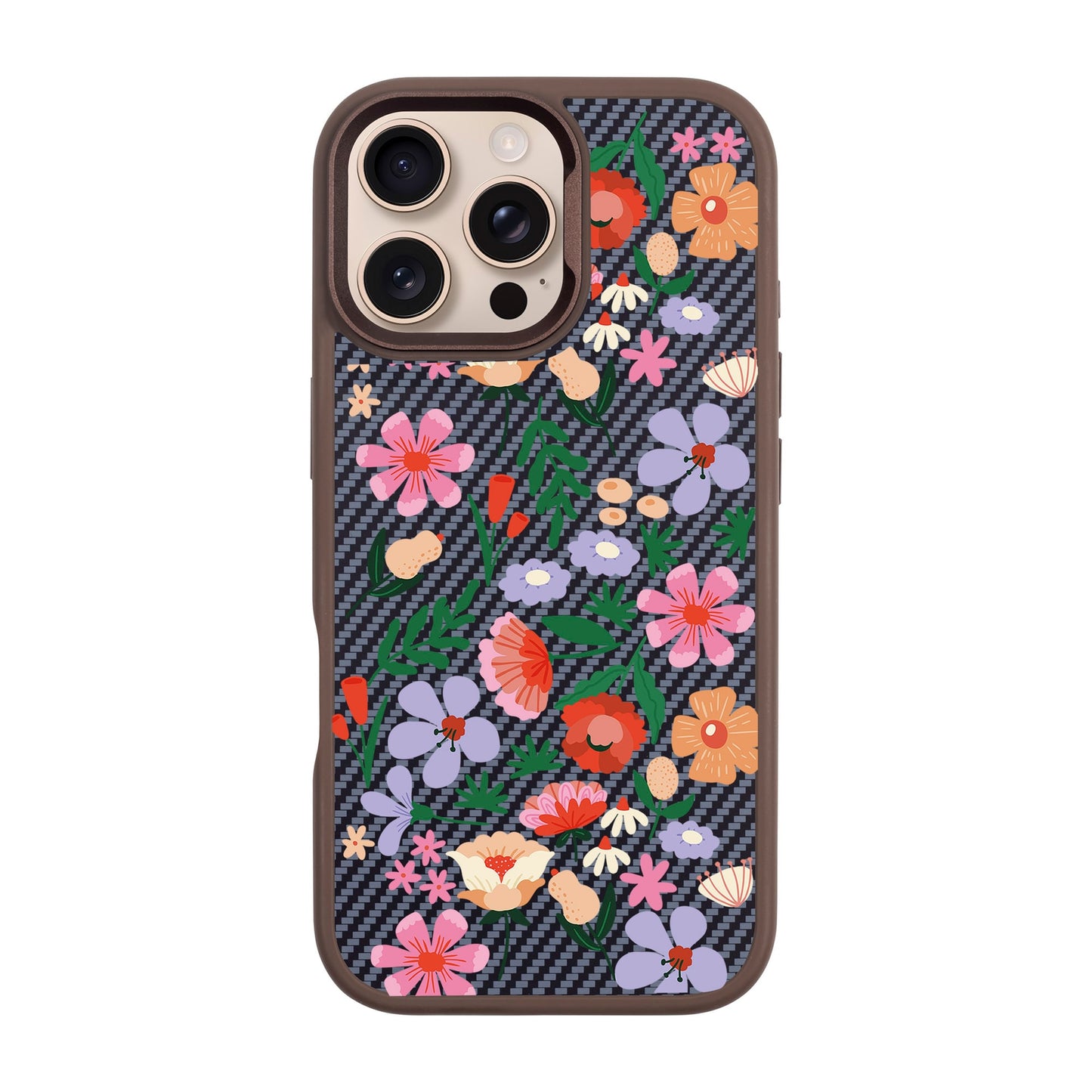 GRACIOUS-iPhone 16 Pro Max Plaid Kılıf MagSafe Özellikli