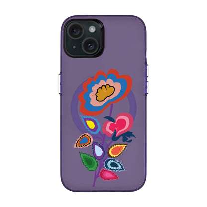 KNITTED FLOWER-iPhone 15 Plus Hold Kılıf MagSafe Özellikli