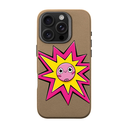 POP PRINCESSES-iPhone 16 Pro Leather Premium Kılıf MagSafe Özellikli