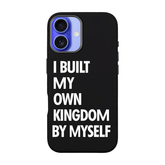 KINGDOM-iPhone 16 Plus Leather Premium Kılıf MagSafe Özellikli