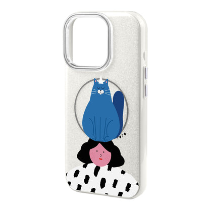 NAUGHTY CAT-iPhone 16 Plus Radiant Kılıf MagSafe Özellikli