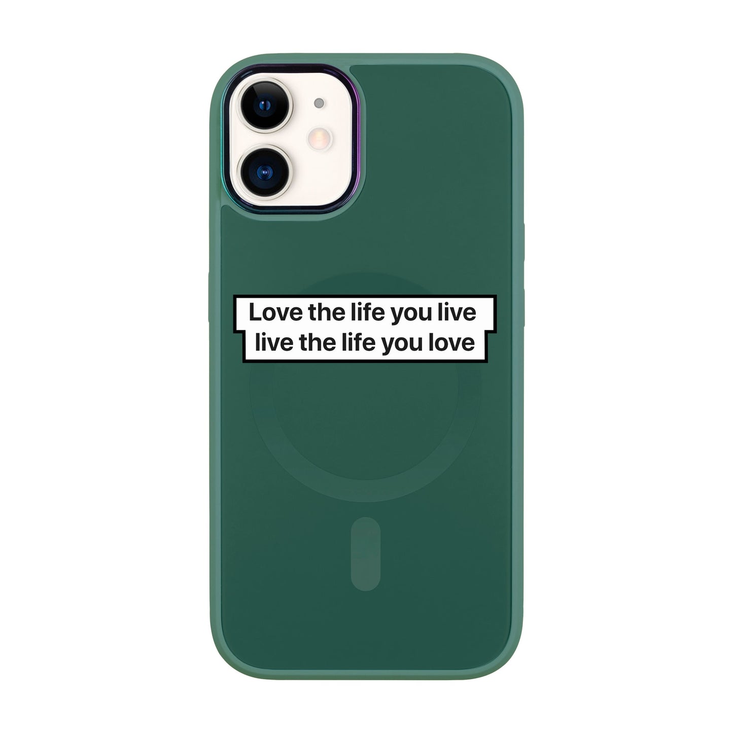 LOVE THE LIFE-Vigor Kılıf MagSafe Özellikli - iPhone 11